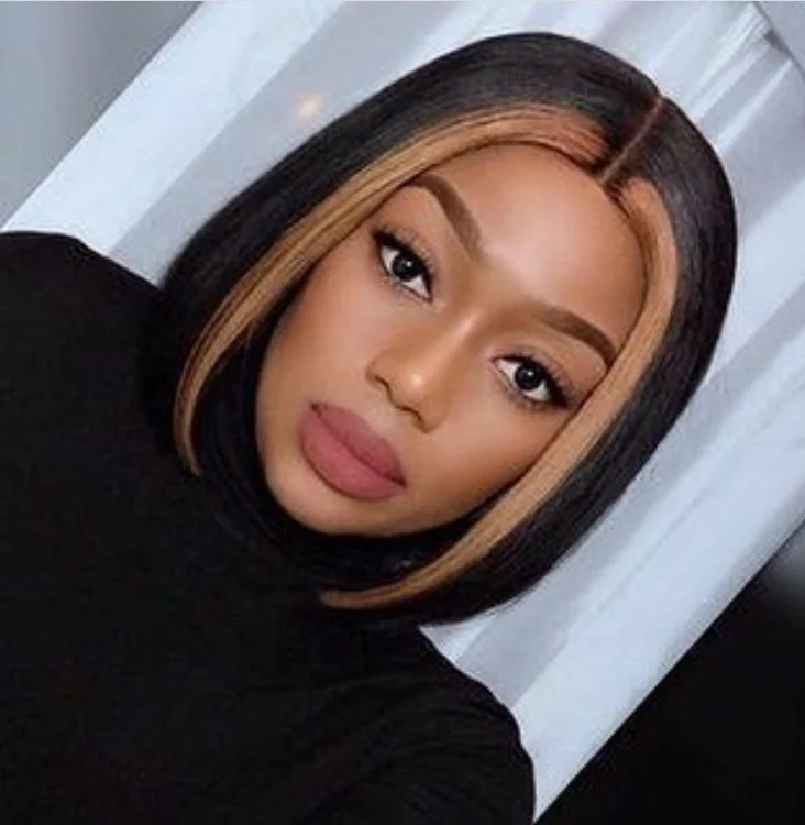 Short bob Straight Hair Wig 1B/27 Colored BOB Wigs Virgin Highlight Human Hair 13X4 Lace Front Wig
Short bob Straight Hair Wig 1B/27 Colored BOB Wigs Virgin Highlight Human Hair 13X4 Lace Front Wig