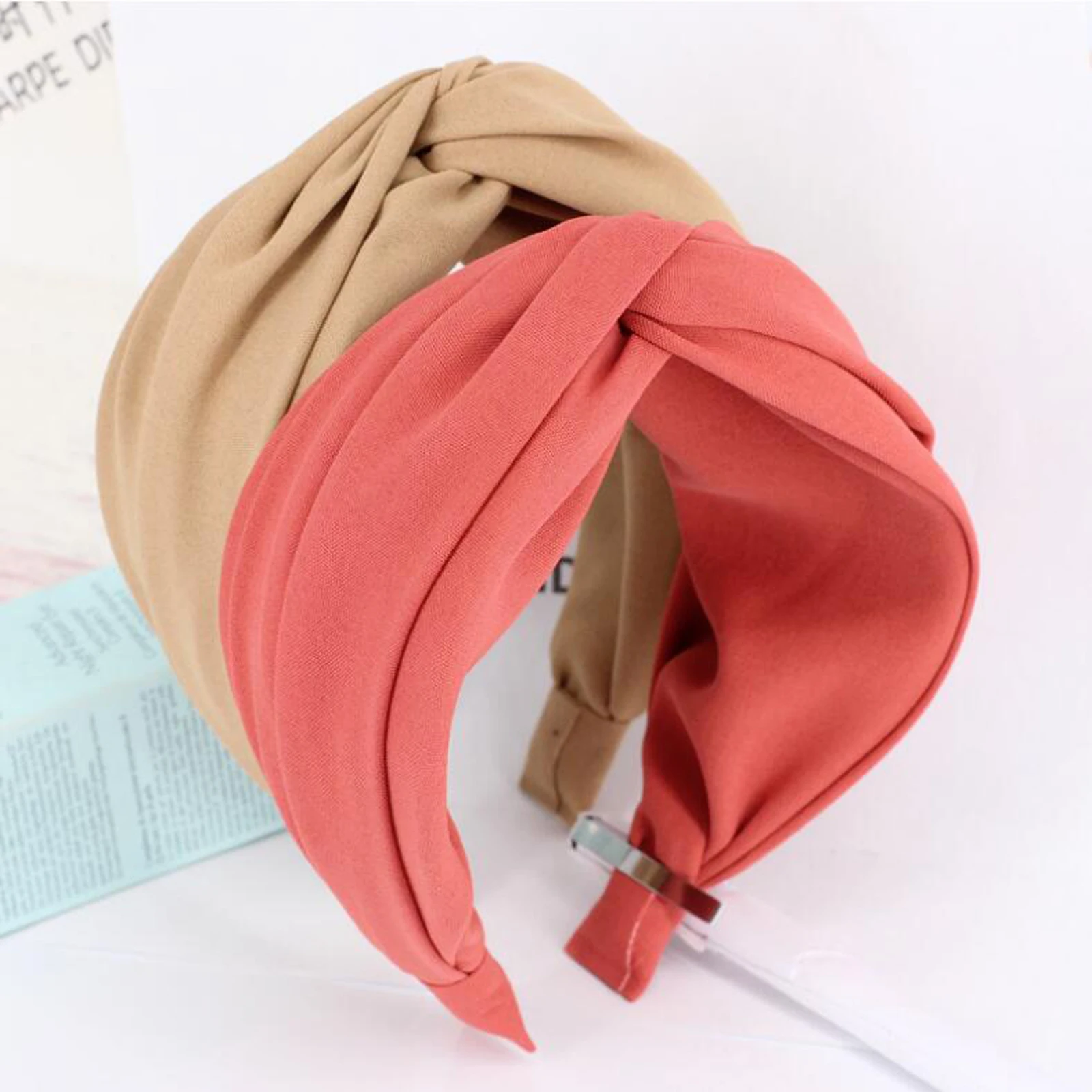 New Classic Turban Women Headband Hairband Side Band Solid Wide Plastic Hair Hoop Accessories
New Classic Turban Women Headband Hairband Side Band Solid Wide Plastic Hair Hoop Accessories