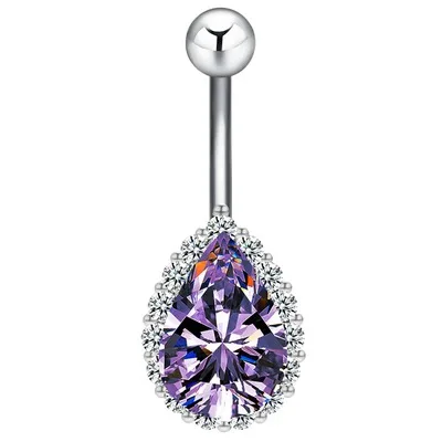 Women New Crystal Zircon Gold-plated Umbilical Nails Belly Button Ring Fashion Sexy Belly Button, Picture
Women New Crystal Zircon Gold-plated Umbilical Nails Belly Button Ring Fashion Sexy Belly Button, Picture
