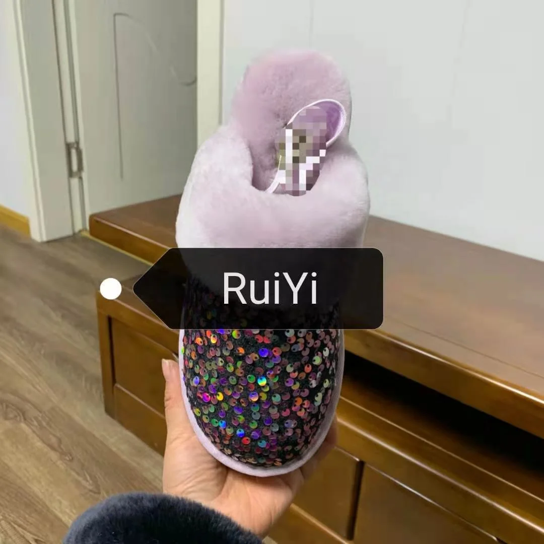 Fashion Fur Slippers Wholesale Luxury Fashion Lady Winter Girls Fur Slides Designer Fur Slippers, Customized color
Fashion Fur Slippers Wholesale Luxury Fashion Lady Winter Girls Fur Slides Designer Fur Slippers, Customized color