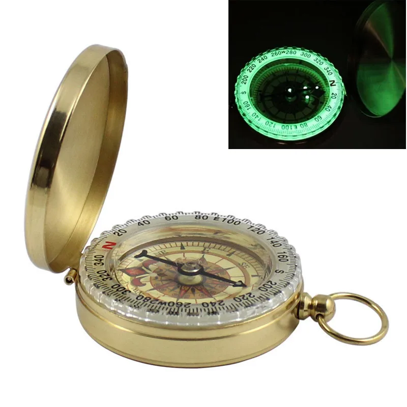 JETSHARK Outdoor Travel Flip Copper Retro Compass Luminous Footprint Hiking Camping Accessories Guide Handheld Type Compass
JETSHARK Outdoor Travel Flip Copper Retro Compass Luminous Footprint Hiking Camping Accessories Guide Handheld Type Compass