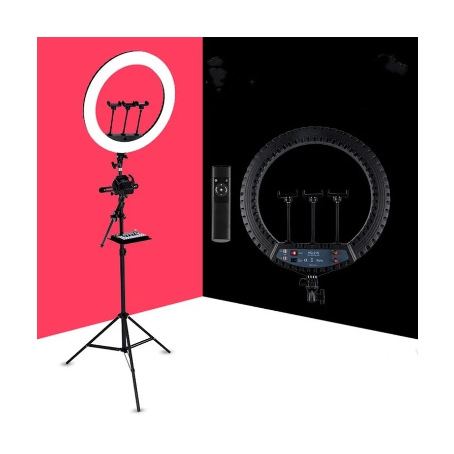Live Show Video TikTok 21 Inch Retractable LED Fill Lamp Beauty Photography Selfie Ring Light with 2.1m Tripod Stand
Live Show Video TikTok 21 Inch Retractable LED Fill Lamp Beauty Photography Selfie Ring Light with 2.1m Tripod Stand