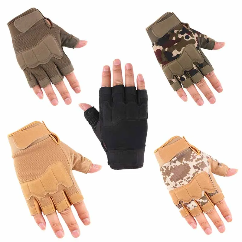 2021 Latest Outdoor Military Training Cycling Riding Half Finger Gloves Durable Men Camouflage Mountain Army Fighting Glove
2021 Latest Outdoor Military Training Cycling Riding Half Finger Gloves Durable Men Camouflage Mountain Army Fighting Glove