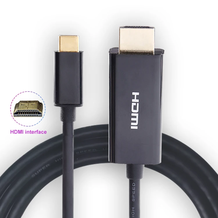 High Speed OEM 1M 4K 60HZ Type-c to HDMI Converter Cable Support HDCP NETFLIX, Black/white/customized
High Speed OEM 1M 4K 60HZ Type-c to HDMI Converter Cable Support HDCP NETFLIX, Black/white/customized