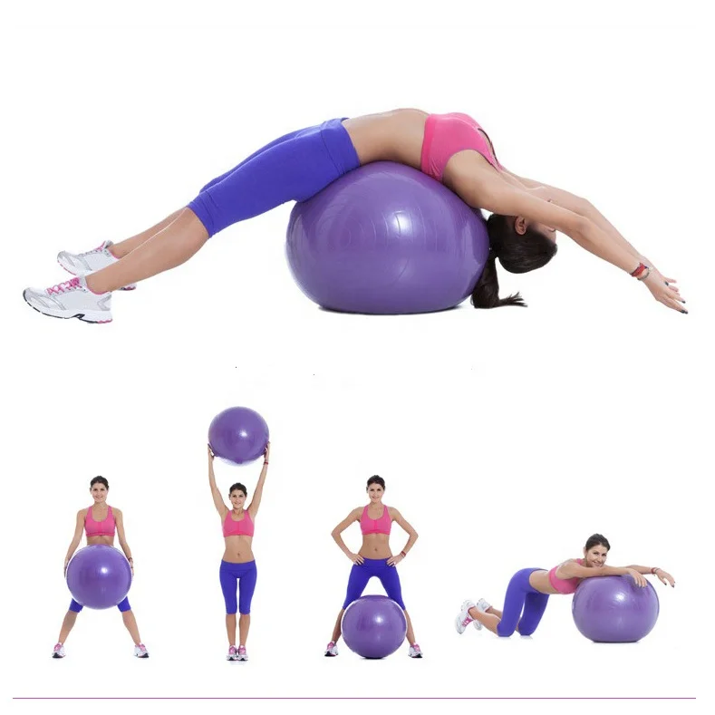 Exercise Ball Balance Stability Yoga Ball for Workout Fitness Pilate Birthing Home Gym with Foot Pump, Red,purple,blue,gray,pink
Exercise Ball Balance Stability Yoga Ball for Workout Fitness Pilate Birthing Home Gym with Foot Pump, Red,purple,blue,gray,pink