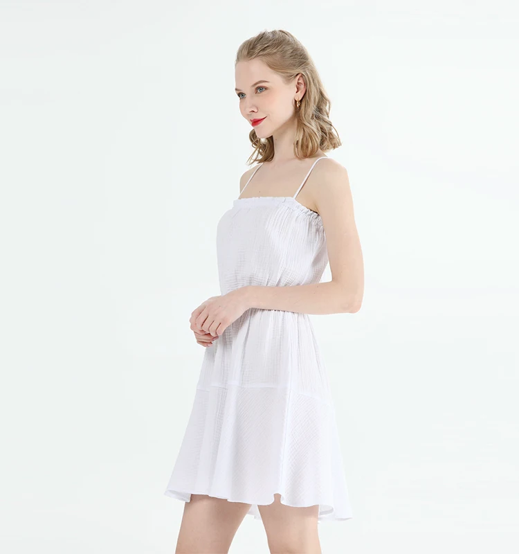 Fashion Women Sleeveless Summer Casual Cotton White Color Wholesale Mini Sexy Dresses
Fashion Women Sleeveless Summer Casual Cotton White Color Wholesale Mini Sexy Dresses