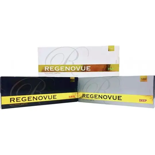 Regenovue Korea 24mg/ml filler fine Deep Sub-q dermal filler Regenovue plus HA filler
Regenovue Korea 24mg/ml filler fine Deep Sub-q dermal filler Regenovue plus HA filler