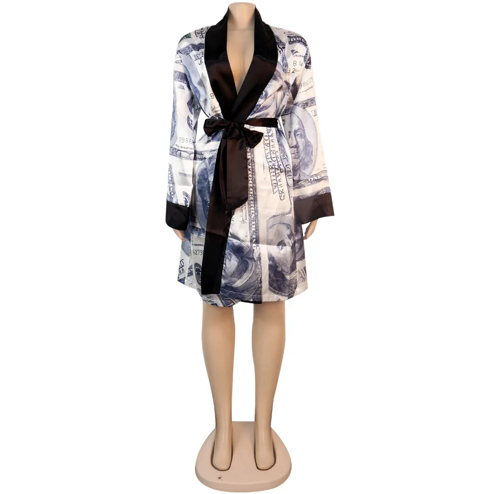 2021 Ladies Designer Pyjamas Sleep Wear Night Gown Pijama Dollar Money Robe Printed Bathrobe Silk Pajamas Women's Sleepwear
2021 Ladies Designer Pyjamas Sleep Wear Night Gown Pijama Dollar Money Robe Printed Bathrobe Silk Pajamas Women's Sleepwear