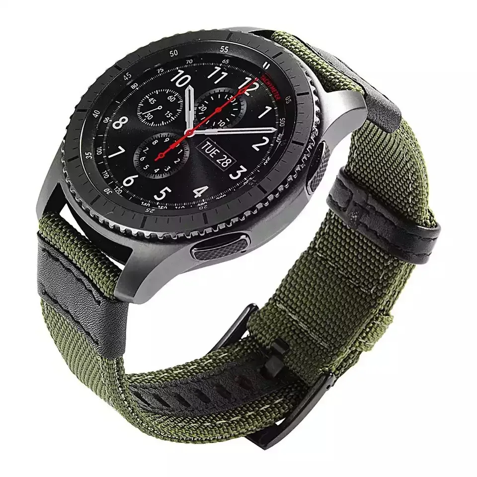 Canvas Quick Release Replacement Watch Bands Sport Watch Strap 22mm 20mm Nylon Straps Black Blue Fastening Watchband, Black,green,blue,brown,khaki
Canvas Quick Release Replacement Watch Bands Sport Watch Strap 22mm 20mm Nylon Straps Black Blue Fastening Watchband, Black,green,blue,brown,khaki
