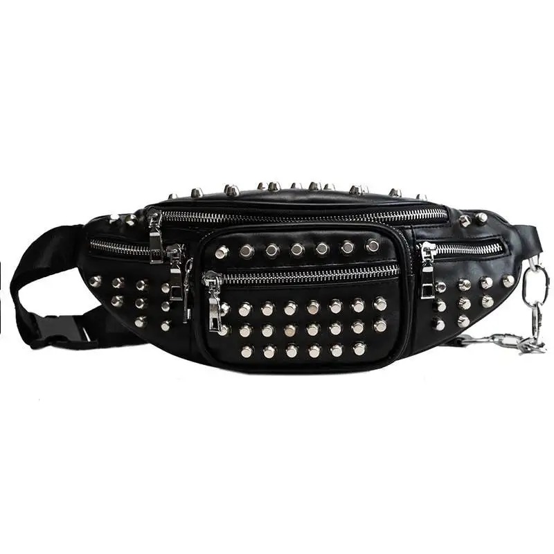 2021 High quality rivet travel waist bag PU leather chest bag casual woman cross body bag
2021 High quality rivet travel waist bag PU leather chest bag casual woman cross body bag