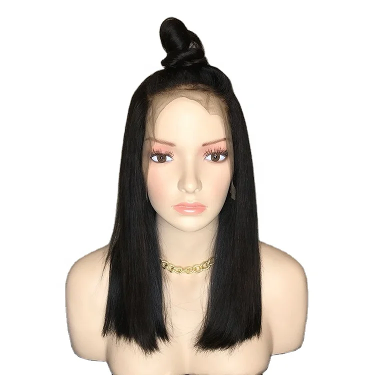 Super Sale 14 16 18 20 inch Cheap Full Lace Human Hair Wig $139 Natural 100% Indian Hair Wig Ready To Ship Wigs
Super Sale 14 16 18 20 inch Cheap Full Lace Human Hair Wig $139 Natural 100% Indian Hair Wig Ready To Ship Wigs