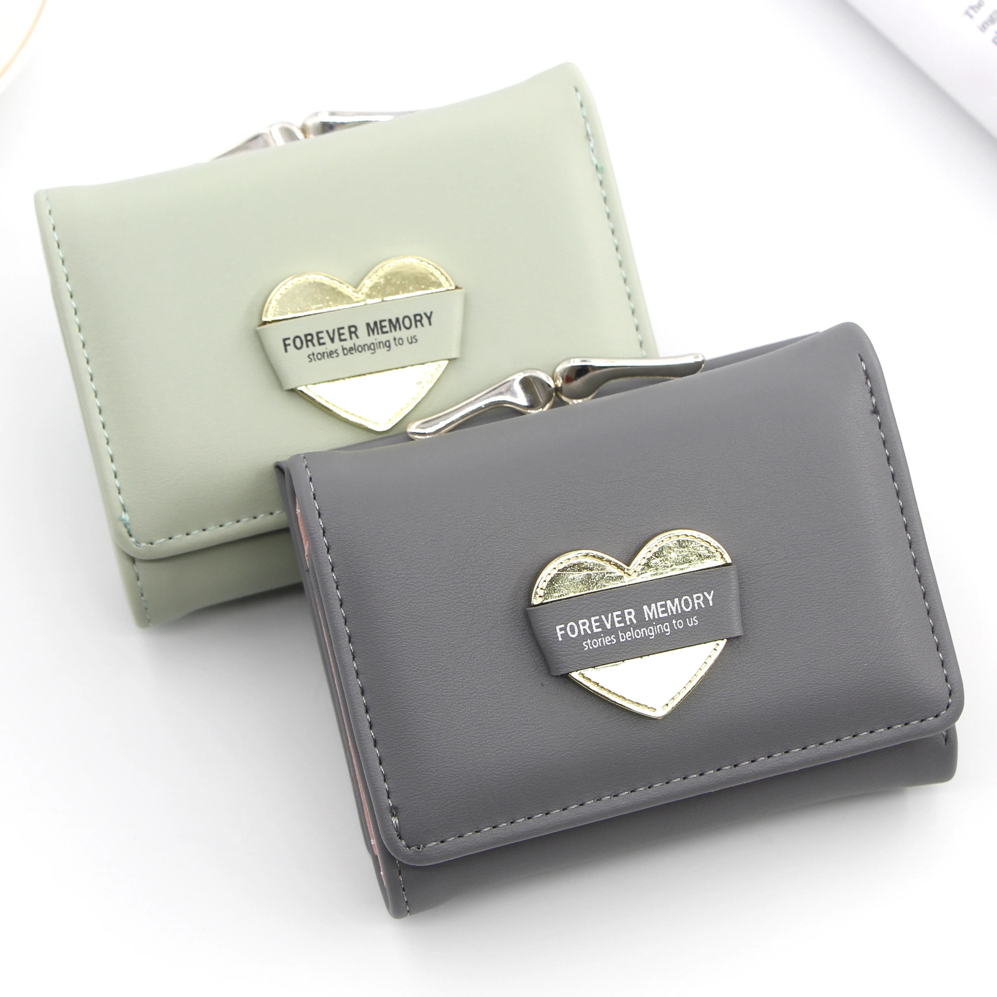 New ladies short Korean version multi-function folding card bag fashion wallet fashion red purses
New ladies short Korean version multi-function folding card bag fashion wallet fashion red purses