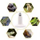 Ceramic Heat Emitter 50w/75w/100w/150w Reptile Ceramic Heat Lamp Brooder Coop Pet Infrared Ceramic Lamp Bulb