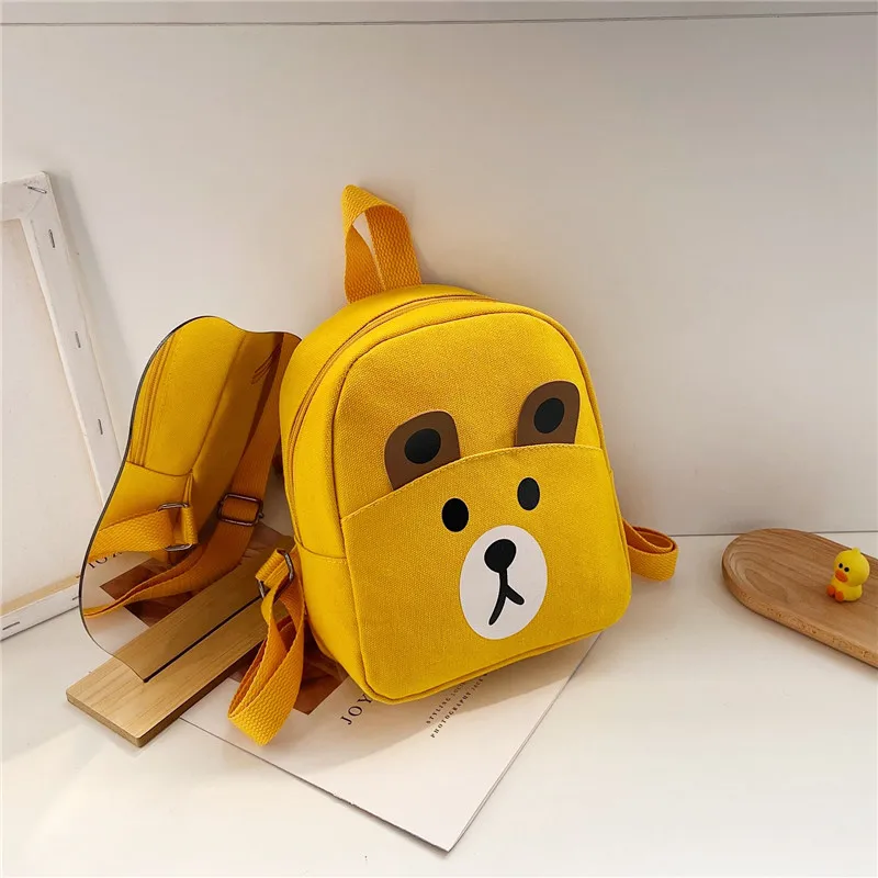 Cute cartoon little bear kids backpack kindergarten canvas children shoulder bag anti-lost kids school bags for girls boys, Pink,blue,green,yellow, black
Cute cartoon little bear kids backpack kindergarten canvas children shoulder bag anti-lost kids school bags for girls boys, Pink,blue,green,yellow, black