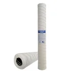 20 inch 5 Micron Degreased Cotton String Wound Filter Cartridge With 304 Stainless Steel Skeleton