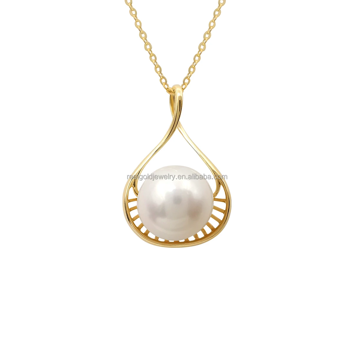 Fine Jewelry Pendant Necklaces 18K Solid Gold Freshwater Pearl Necklace Women Wedding Engagement AU750 Yellow Gold Necklace
Fine Jewelry Pendant Necklaces 18K Solid Gold Freshwater Pearl Necklace Women Wedding Engagement AU750 Yellow Gold Necklace