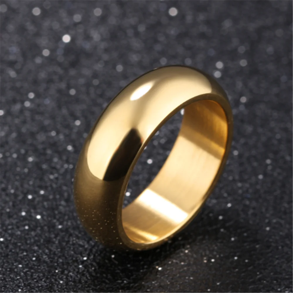 Drop Shipping Wholesale Gold Plated Simple Stainless Steel Mens Ring, Gold , silver customized color
Drop Shipping Wholesale Gold Plated Simple Stainless Steel Mens Ring, Gold , silver customized color