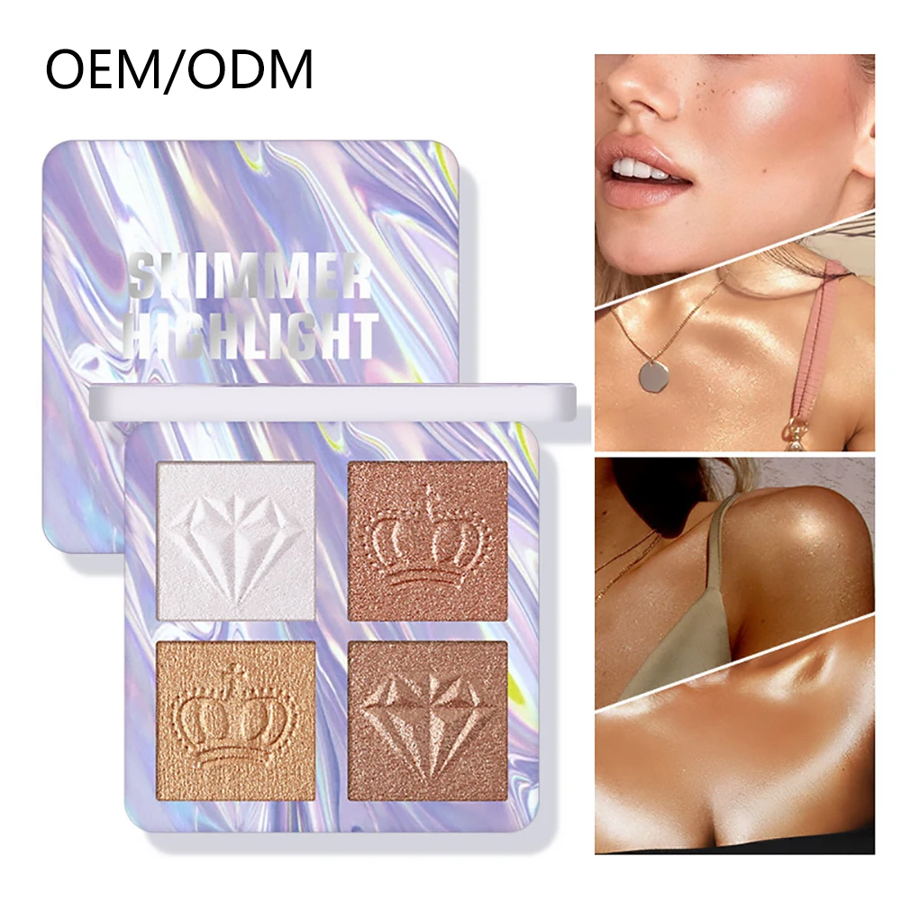 Wholesale 4 Colors Highlighter Pigment Diy Custom Highlighter Makeup Private Highlighter Pallette
Wholesale 4 Colors Highlighter Pigment Diy Custom Highlighter Makeup Private Highlighter Pallette