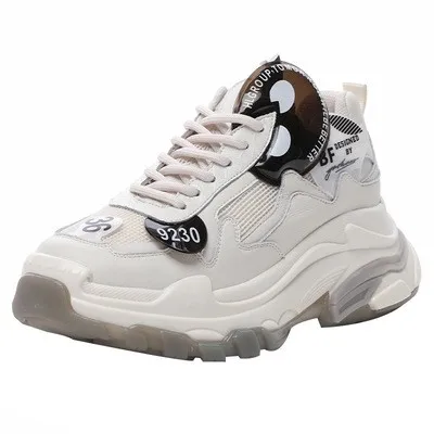Genuine Leather Platform Mesh Sneakers Custom Fashion Breathable Women Chunky Platform Genuine Leather Trainers Footwear
Genuine Leather Platform Mesh Sneakers Custom Fashion Breathable Women Chunky Platform Genuine Leather Trainers Footwear