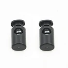 High quality clothing accessories plastic elastic plug spring stopper cord lock stopper