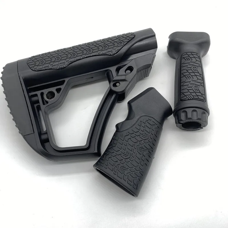 Tactical Activity DD Grip High Quality Coated Nylon Tactical Gel Ball Toy Gun Front Grip with Butt Stock
Tactical Activity DD Grip High Quality Coated Nylon Tactical Gel Ball Toy Gun Front Grip with Butt Stock
