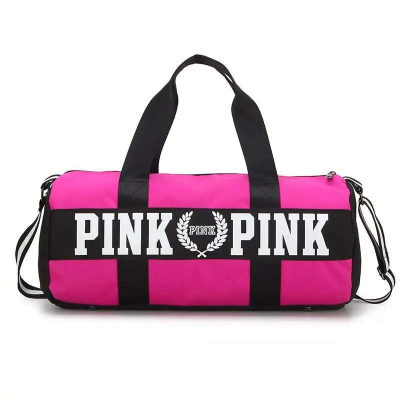 Large Capacity Waterproof Unisex Heavy Duty Sports Travel Pink Weekender Duffel Fitness Gym Bag
Large Capacity Waterproof Unisex Heavy Duty Sports Travel Pink Weekender Duffel Fitness Gym Bag