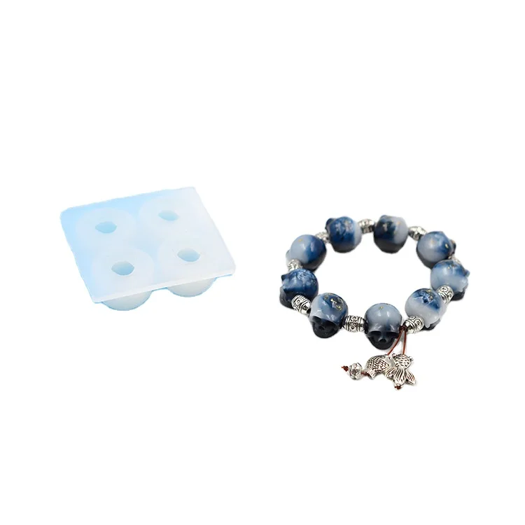 DIY Jewelry Molds Bead Pendant Bracelet Epoxy Mold Silicone Resin Mold
DIY Jewelry Molds Bead Pendant Bracelet Epoxy Mold Silicone Resin Mold