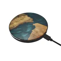 Factory Price New Style Round Shape Fast Resin And Wood Wireless Charger For iphone 11Samsung S10 Huawei mate 30
Factory Price New Style Round Shape Fast Resin And Wood Wireless Charger For iphone 11Samsung S10 Huawei mate 30
