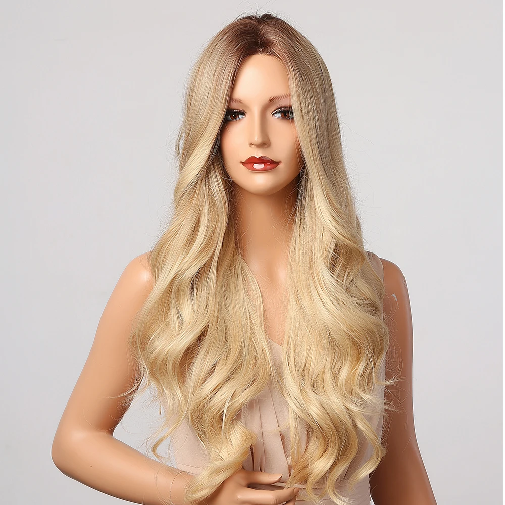 Ladies High Temperature Wire Synthetic Natural Wigs Long Curly Smooth Hair Wigs For Women, As show
Ladies High Temperature Wire Synthetic Natural Wigs Long Curly Smooth Hair Wigs For Women, As show
