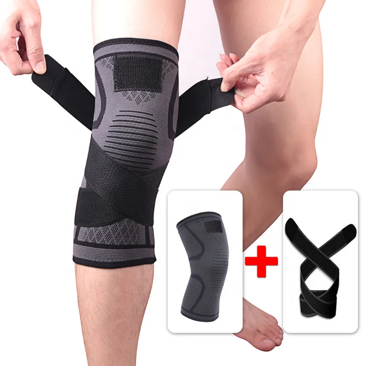 2020 newest compression knit sports knee pad running training hiking sports safety knee pad, Optional
2020 newest compression knit sports knee pad running training hiking sports safety knee pad, Optional
