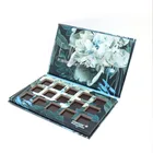 high quality customized 15 colors eyeshadow palette cosmetics palette packaging paper box