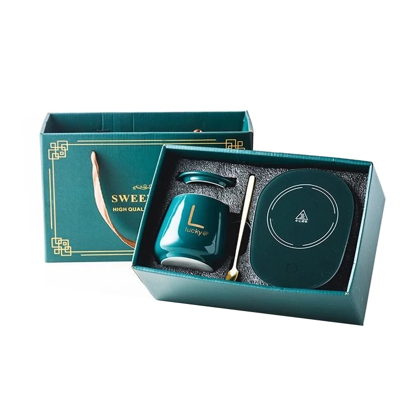 CK-W01 2 In 1 Design Warm Cup 55 degree Smart ceramic warm coffee mug heating cup, Forest green
CK-W01 2 In 1 Design Warm Cup 55 degree Smart ceramic warm coffee mug heating cup, Forest green