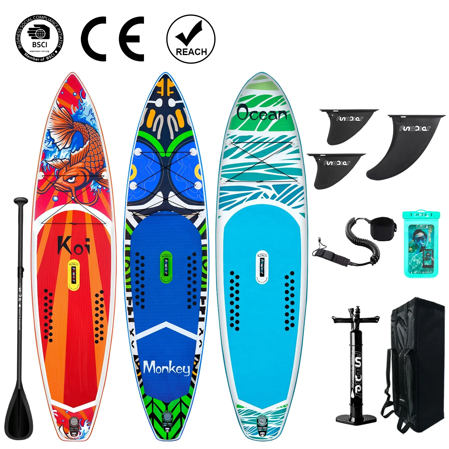 Hiteam Professional factory Inflatable stand up paddle fishing surfboard paddle surfing board with seat in the sea
Hiteam Professional factory Inflatable stand up paddle fishing surfboard paddle surfing board with seat in the sea