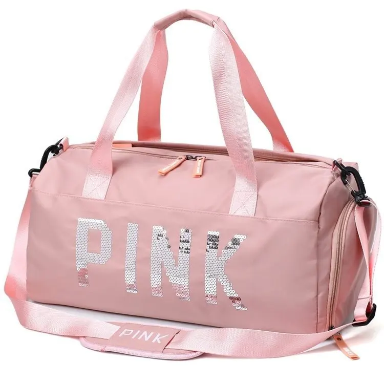custom logo waterproof outdoor sports duffle bag pink women yoga gym bag with shoe compartment, Customized color
custom logo waterproof outdoor sports duffle bag pink women yoga gym bag with shoe compartment, Customized color