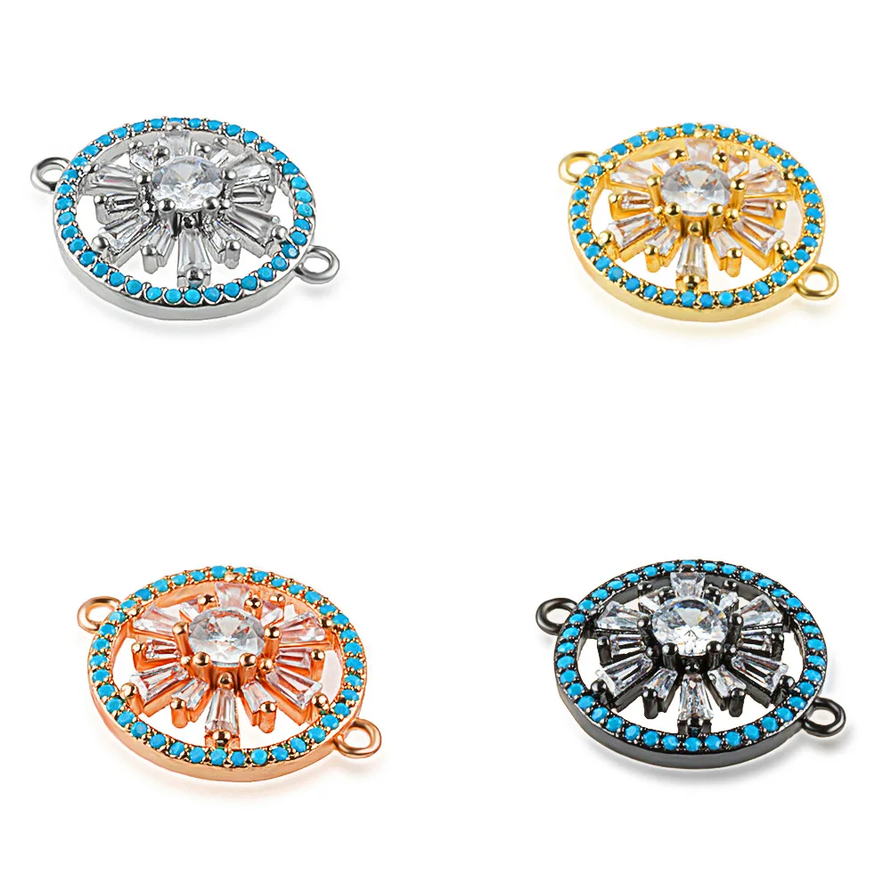 Hollow Stars Jewelry Micro Pave CZ Zirconia Sun Flower Charm Connector Jewelry Top Quality
Hollow Stars Jewelry Micro Pave CZ Zirconia Sun Flower Charm Connector Jewelry Top Quality