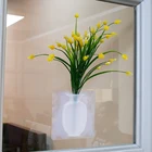 Silicone Reusable Wall-Mounted Flower Holder Home Wall Decoration Vase