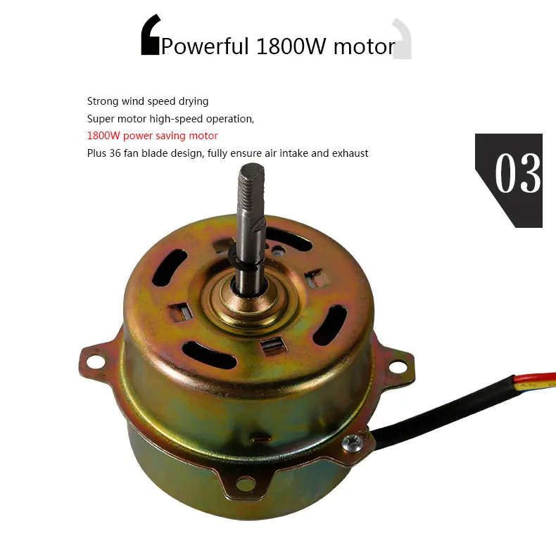 Cross Flow Fans, 1800W, ABS - detail 10