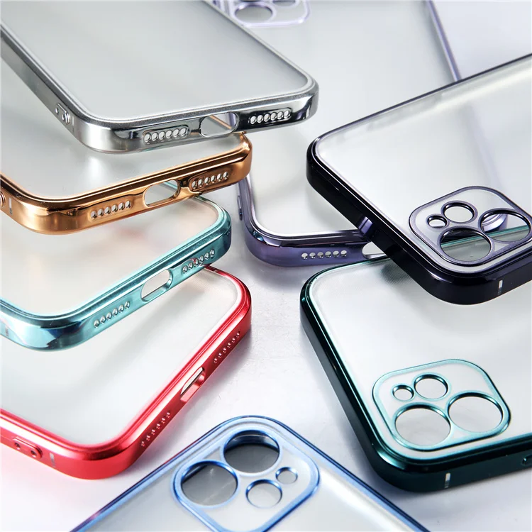 Plating Square Frame Transparent Case For Apple iPhone 13 12 pro max mini 8 7 Plus 6 Shockproof Lens Protective Phone Cover
Plating Square Frame Transparent Case For Apple iPhone 13 12 pro max mini 8 7 Plus 6 Shockproof Lens Protective Phone Cover