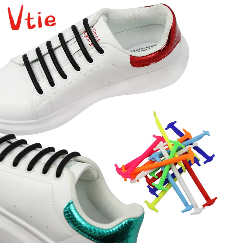 Quarter Promotion No Tie Shoelaces for Waterproof Silicone Shoelaces Custom Logo Sports Laces with Elastic Tieless Shoelaces
Quarter Promotion No Tie Shoelaces for Waterproof Silicone Shoelaces Custom Logo Sports Laces with Elastic Tieless Shoelaces