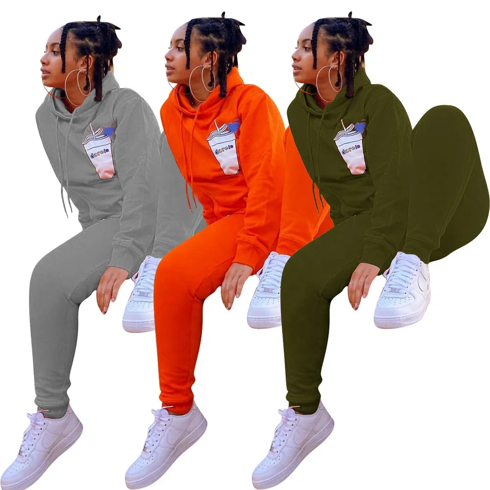 MT90-8231 fall clothing for Women's solid color printed long sleeve sports suit two piece pants set casual women clothing
MT90-8231 fall clothing for Women's solid color printed long sleeve sports suit two piece pants set casual women clothing