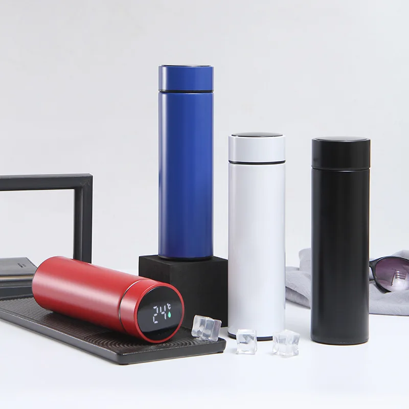 Smart Temperature Display Water Bottle 304 Stainless Steel Custom Logo Creative Straight Smart Water Bottle, Silver/customized color
Smart Temperature Display Water Bottle 304 Stainless Steel Custom Logo Creative Straight Smart Water Bottle, Silver/customized color