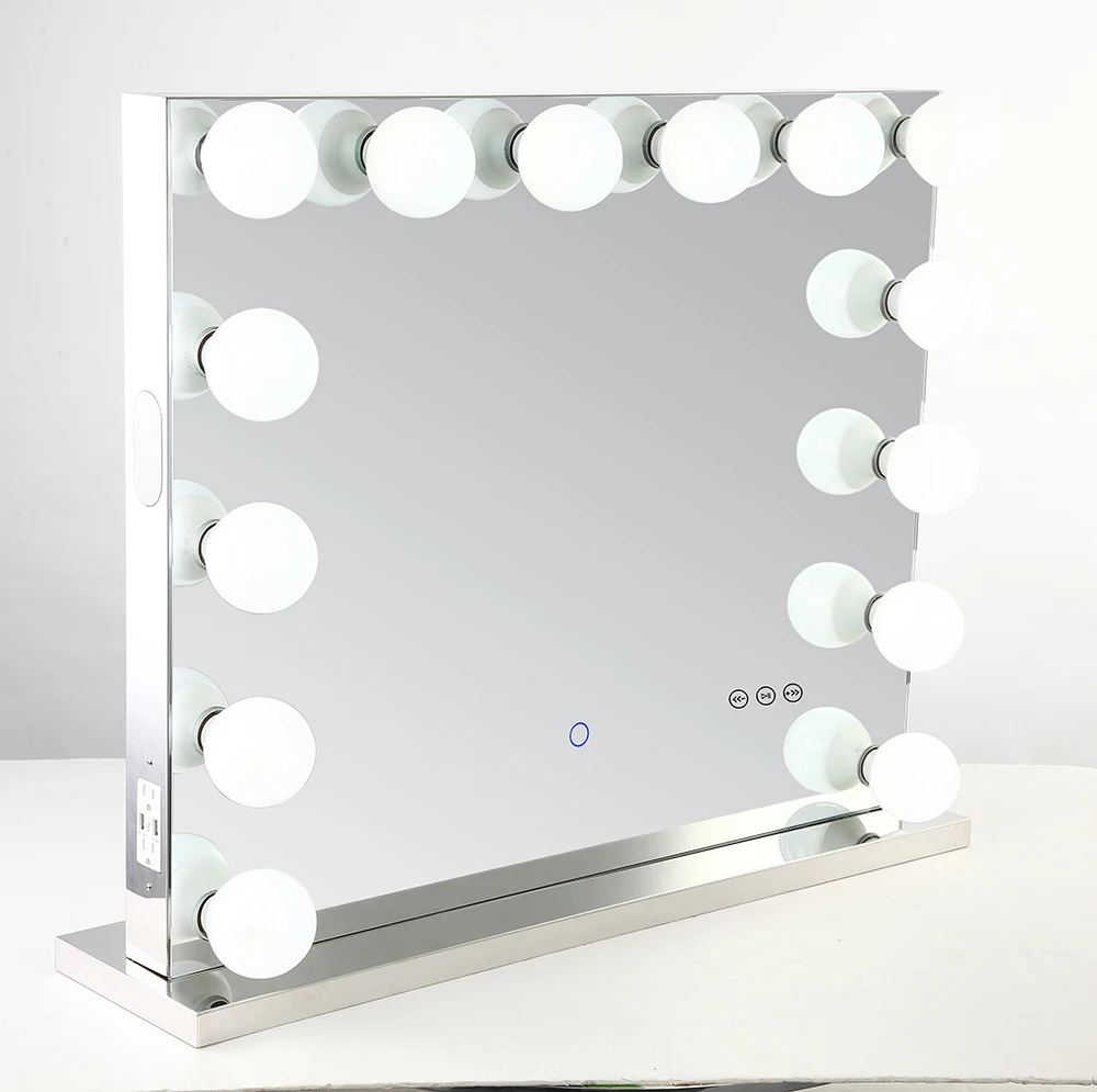 Newest Style Hollywood Bluetooth Vanity Mirror For Girl Make Up Buy Bluetooth Vanity Mirror Hollywood Bluetooth Vanity Mirror Bluetooth Vanity Mirror With Bulb Product On Alibaba Com