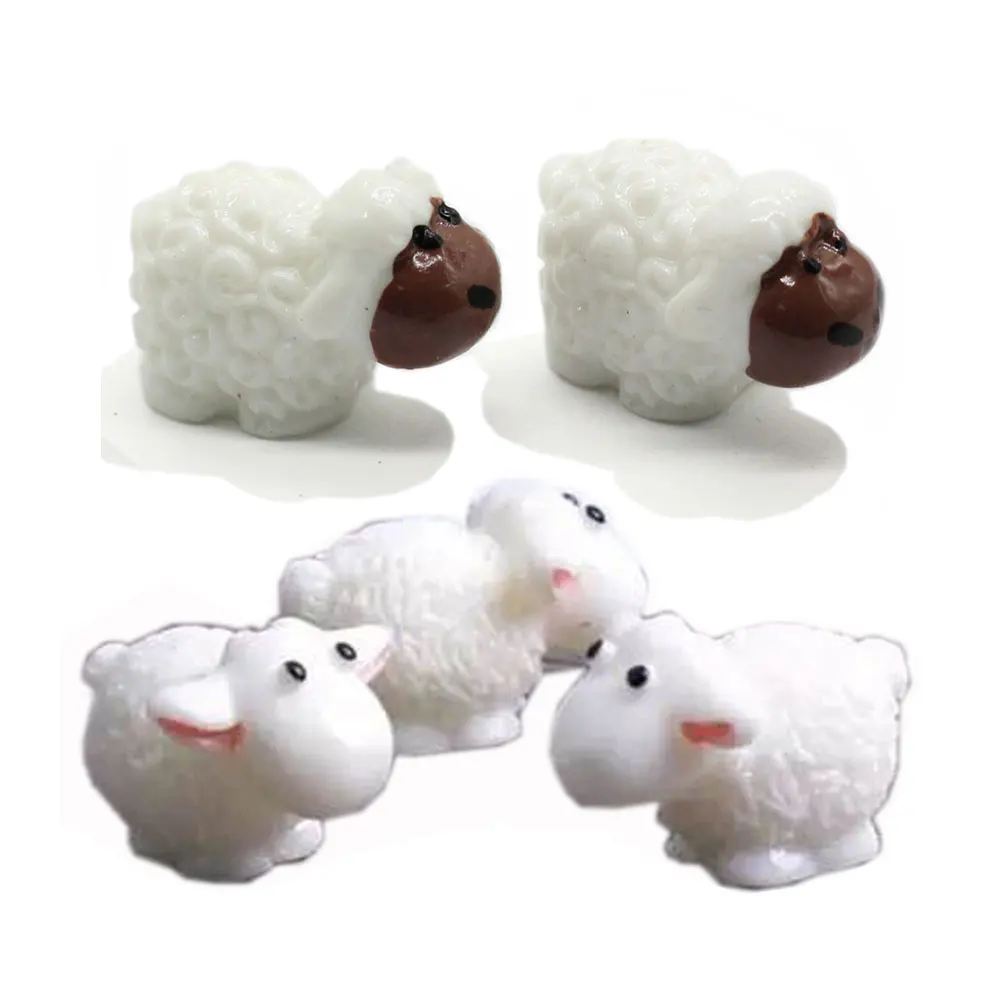 Cute Mini Animals Sheep Fairy Garden Figurines Miniatures Home Micro Miniatures Accessories Supply
Cute Mini Animals Sheep Fairy Garden Figurines Miniatures Home Micro Miniatures Accessories Supply