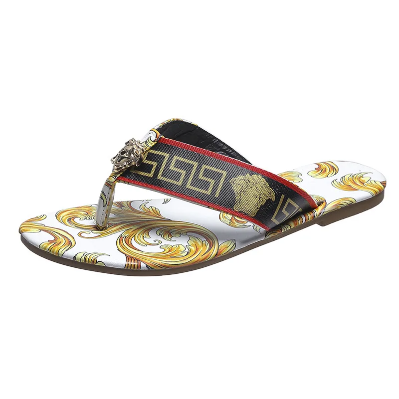 2022 summer flat-bottomed rhinestone flip-flops printed metal beach sandals with flip-flops outdoor flat-bottomed EVA ladies sli, Picture
2022 summer flat-bottomed rhinestone flip-flops printed metal beach sandals with flip-flops outdoor flat-bottomed EVA ladies sli, Picture