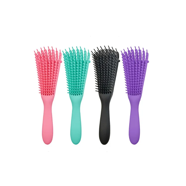 A406 Multifunctional Curly Hair Brush Antistatic Plastic Smooth Hair Massage Comb Hairdressing Styling Octopus Comb, Green/black/pink/purple
A406 Multifunctional Curly Hair Brush Antistatic Plastic Smooth Hair Massage Comb Hairdressing Styling Octopus Comb, Green/black/pink/purple