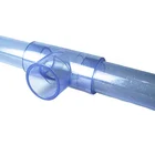 5 Inch Clear PVC Pipe Brand Names PVC Pipe Fittings Three way Elbow