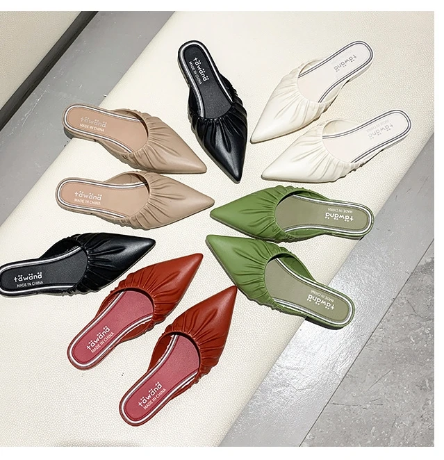 LZH2278 Hot Sale Ladies Slippers Leisure Flat Pointed Toe PVC Sandals Outdoor Beach Slippers, Black, apricot, white, green,red,
LZH2278 Hot Sale Ladies Slippers Leisure Flat Pointed Toe PVC Sandals Outdoor Beach Slippers, Black, apricot, white, green,red,