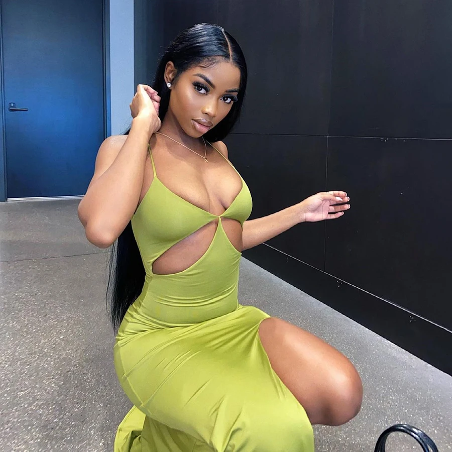Kliou K21D03951 Summer Skinny Soild Hollow Out Club Dresses 2021 Casual Dresses Women
Kliou K21D03951 Summer Skinny Soild Hollow Out Club Dresses 2021 Casual Dresses Women