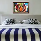 TINMI ARTS full diamond painting DIY hand craft kits animal diamond painting home decoration