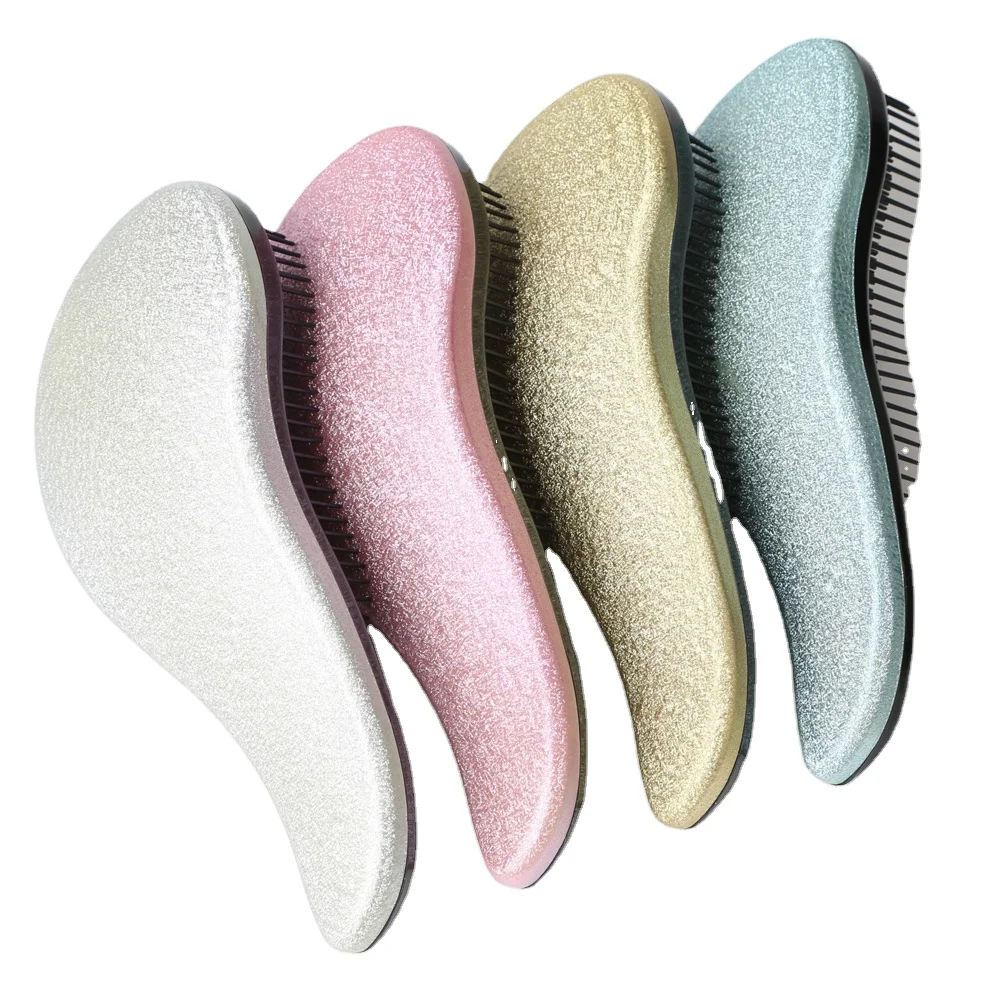 Wholesale Customized Shiny TT Hair Detangler Comb Makeup comb Massage Haircare, Silver/pink/gold/blue
Wholesale Customized Shiny TT Hair Detangler Comb Makeup comb Massage Haircare, Silver/pink/gold/blue